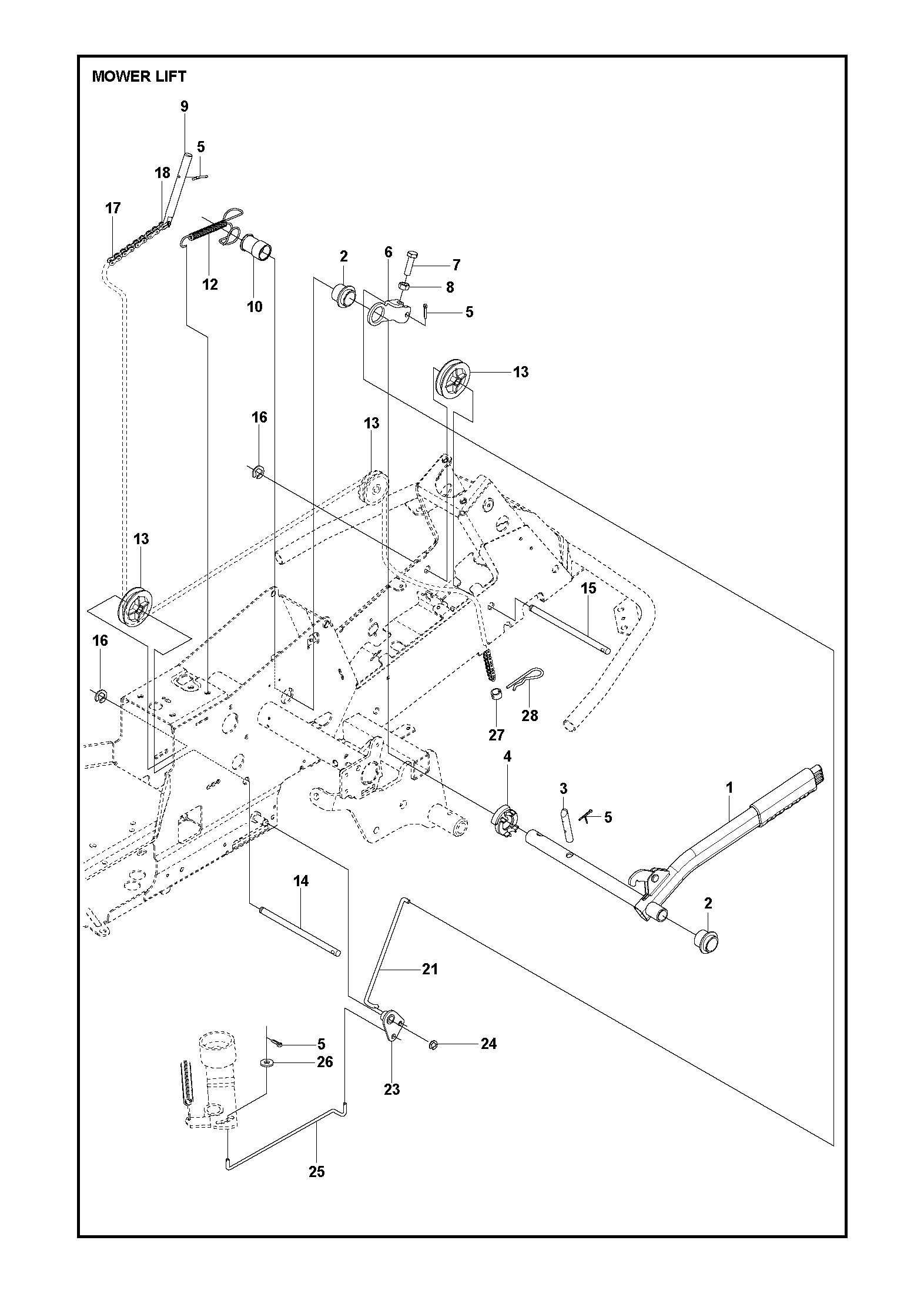 LEVAGE DE TONDEUSE / LEVAGE DE CARTER