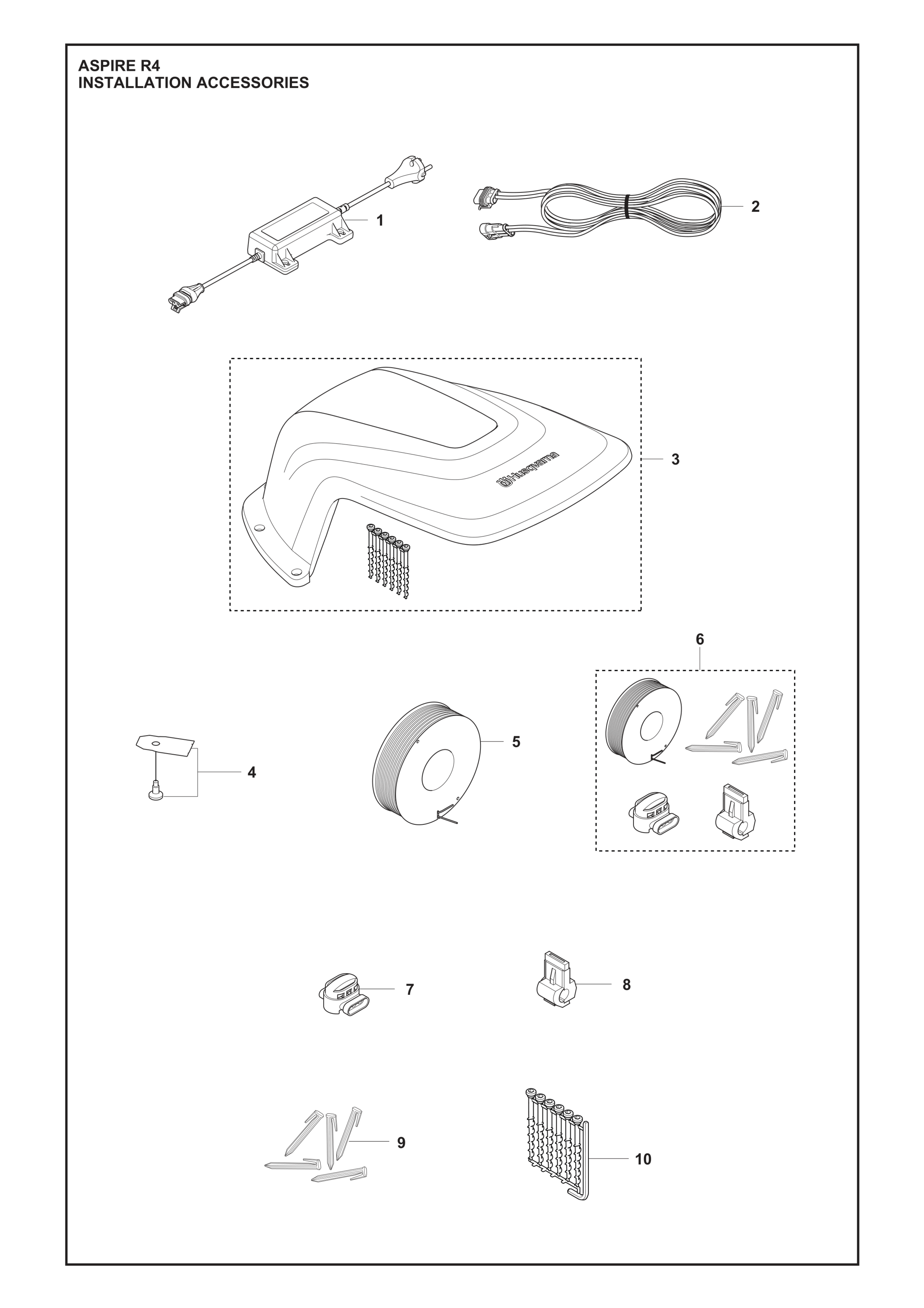 ACCESSOIRES D’INSTALLATION