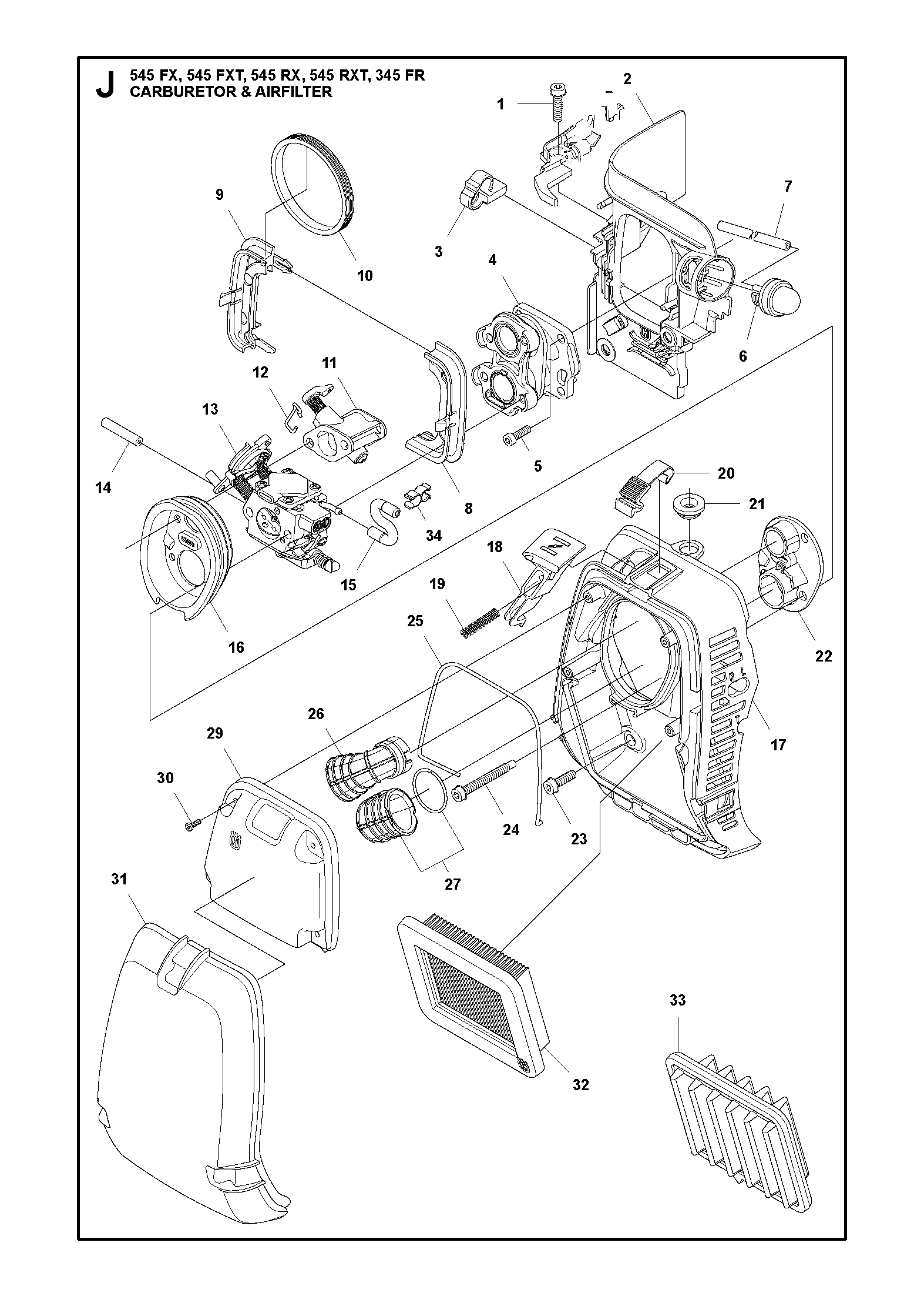 CARBURATEUR ET FILTRE À AIR