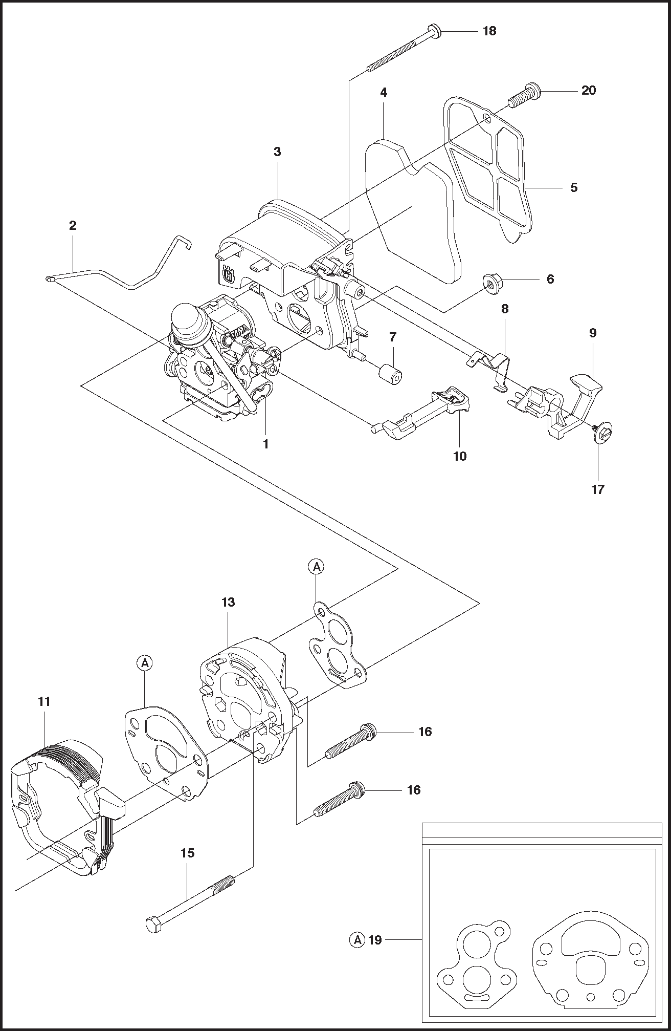 CARBURATEUR ET FILTRE À AIR