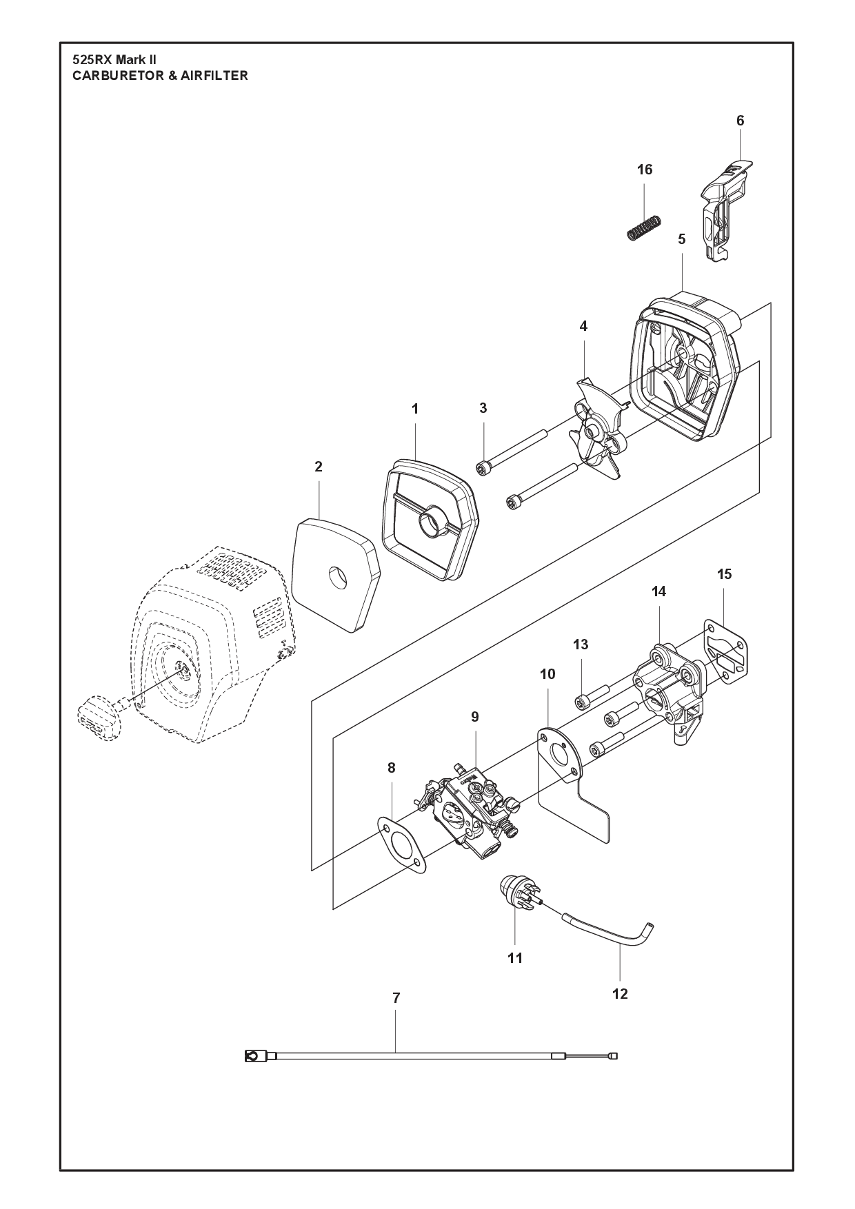 CARBURATEUR ET FILTRE À AIR