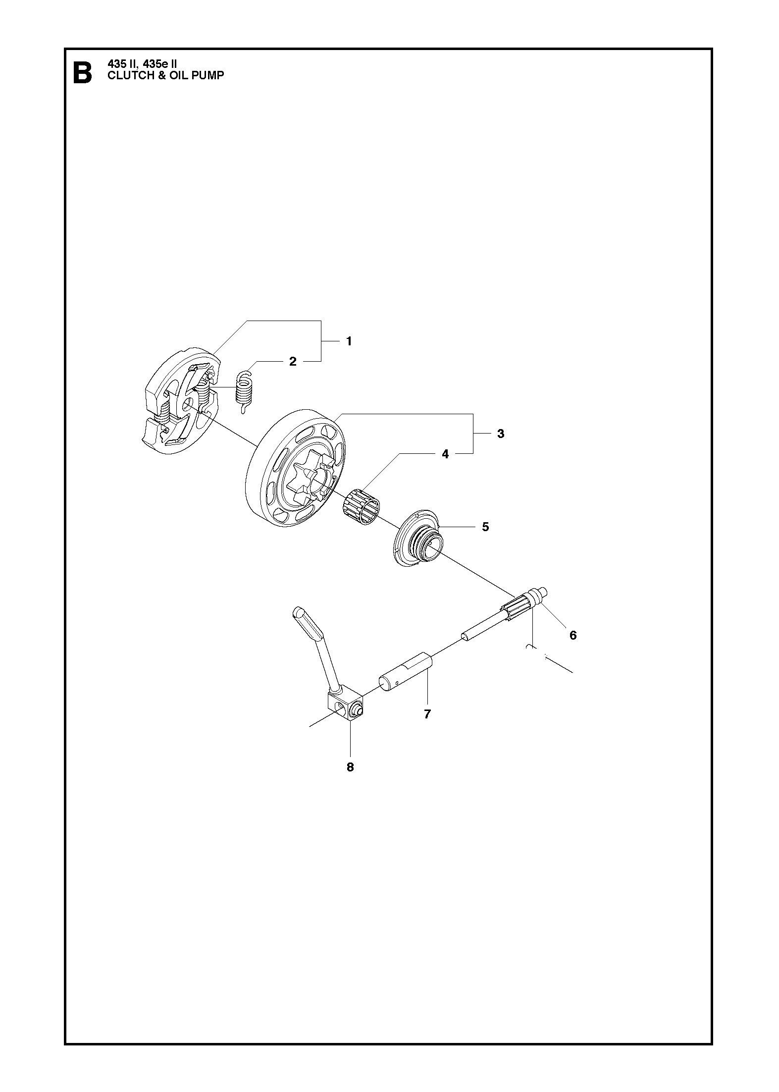 EMBRAYAGE ET POMPE À HUILE