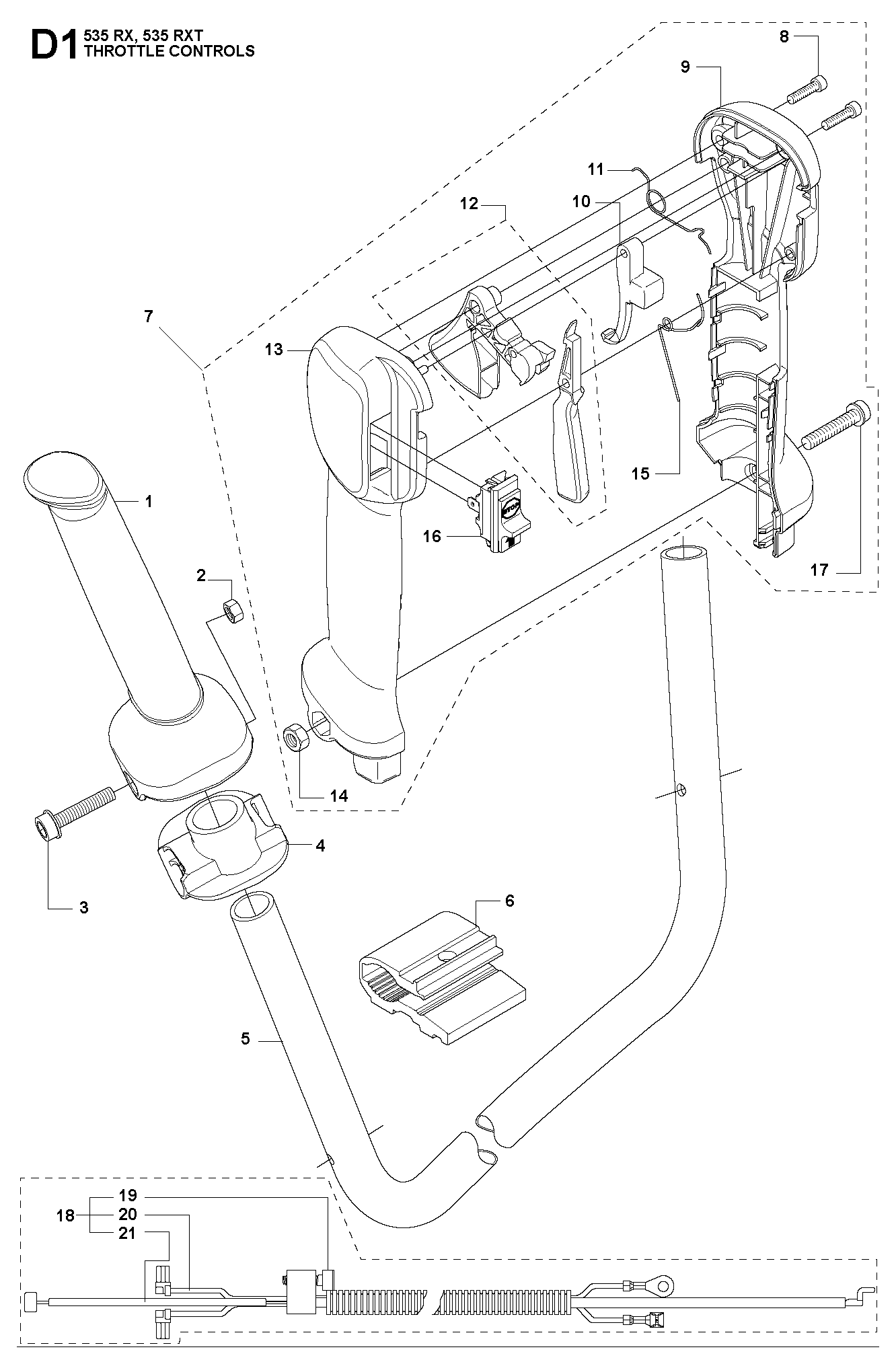 COMMANDES D’ACCÉLÉRATION