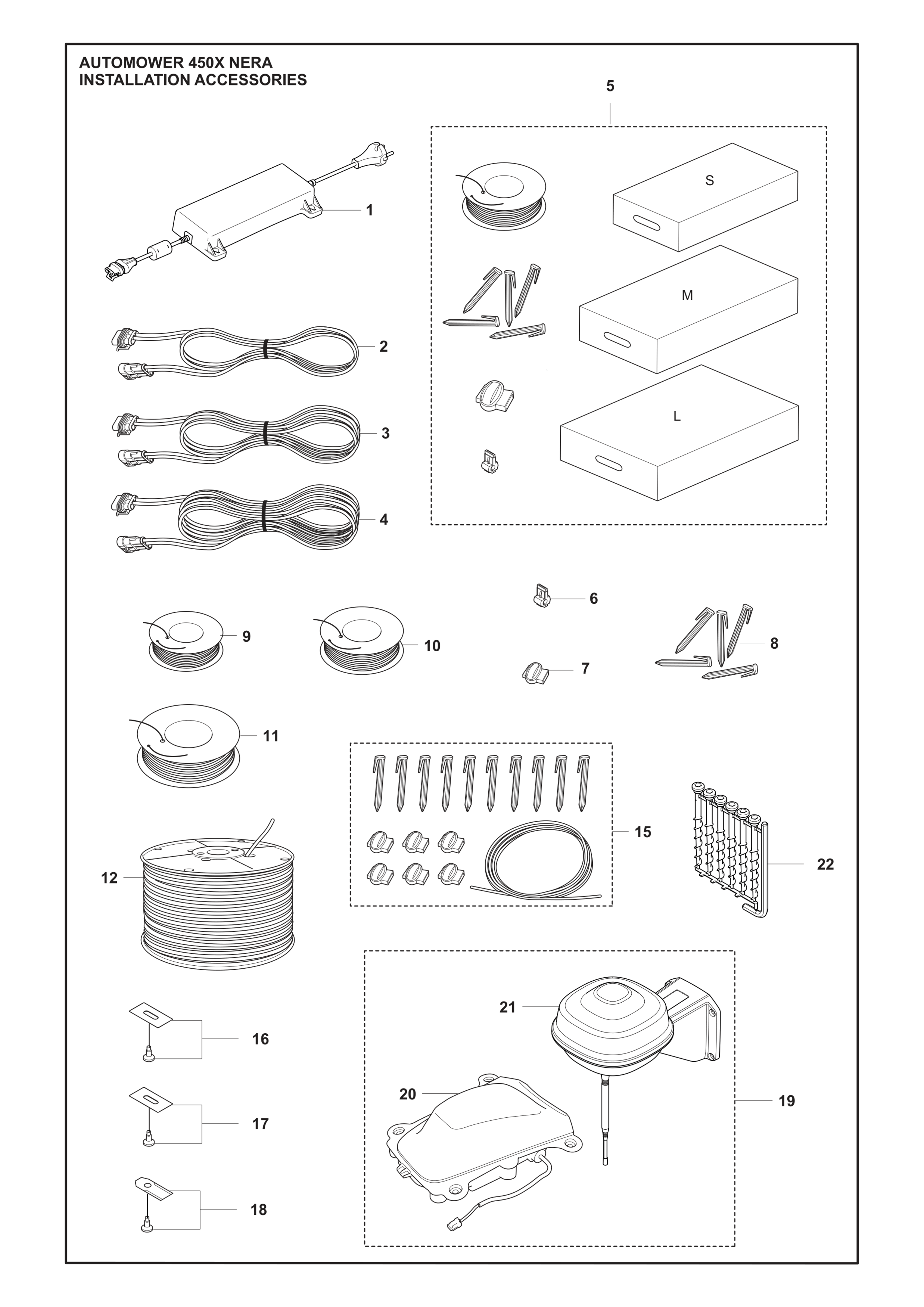 ACCESSOIRES D’INSTALLATION