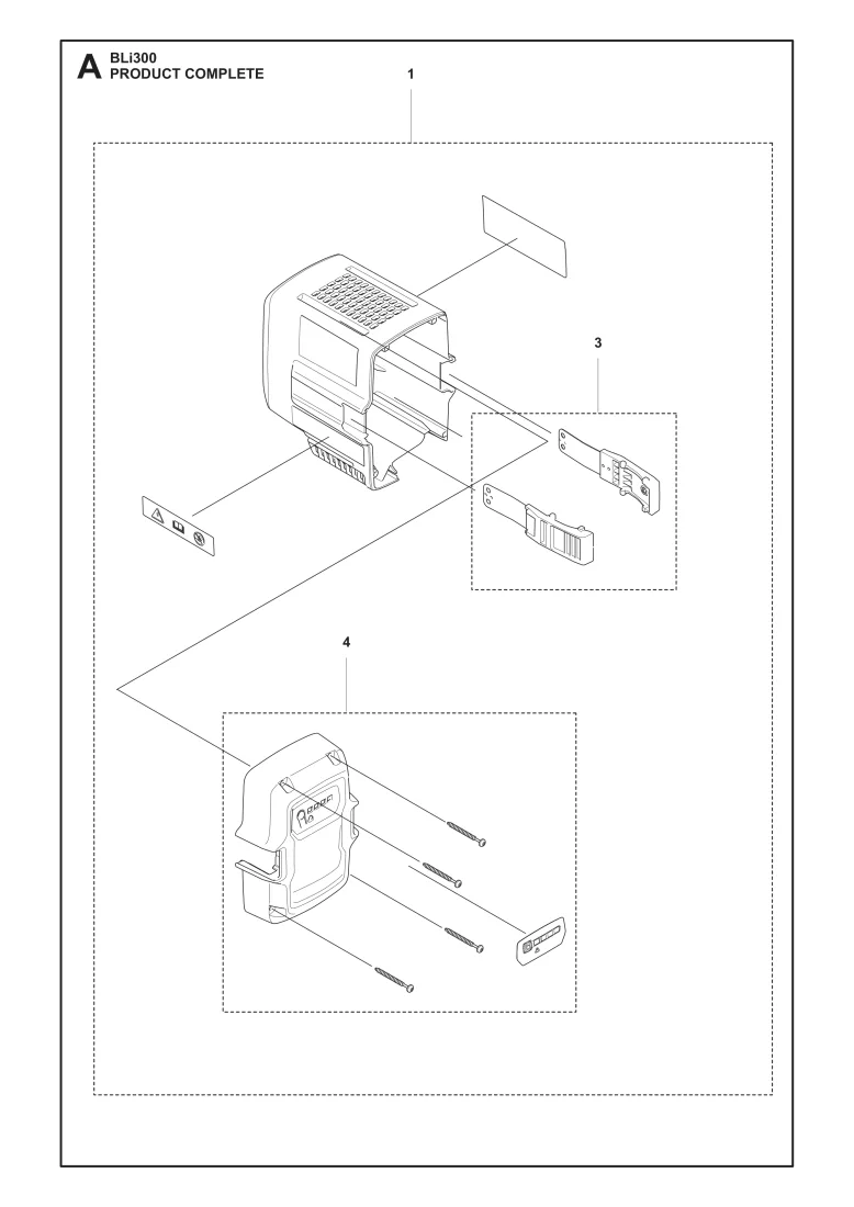 Batterie BLi300 — PRODUIT COMPLET