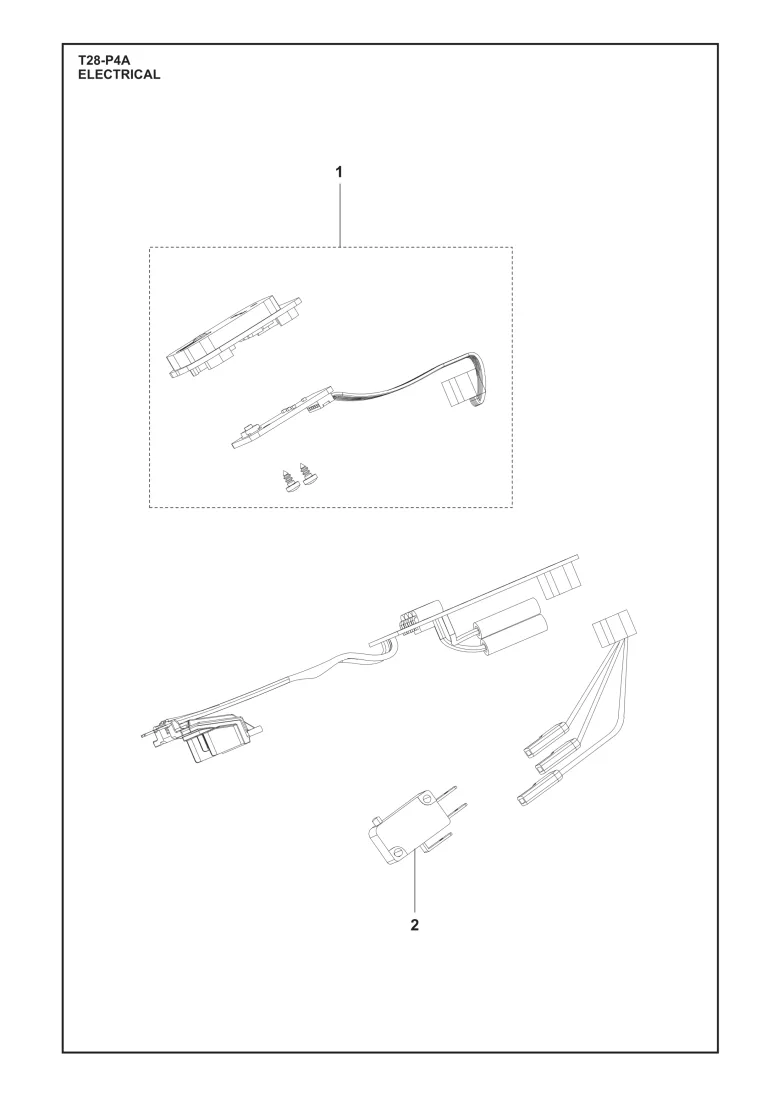Coupe-bordures ASPIRE T28-P4A HUSQVARNA NU — ÉLECTRIQUE