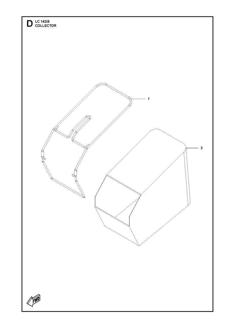 TONDEUSE BATTERIE HUSQVARNA LC142IS EN PACK — COLLECTOR